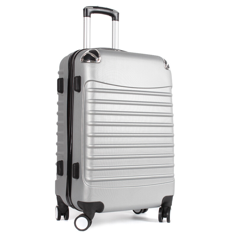 拉桿箱萬向輪男女行李箱 旅行箱 20/24寸托運密碼箱 登機箱 灰色 24寸可托運